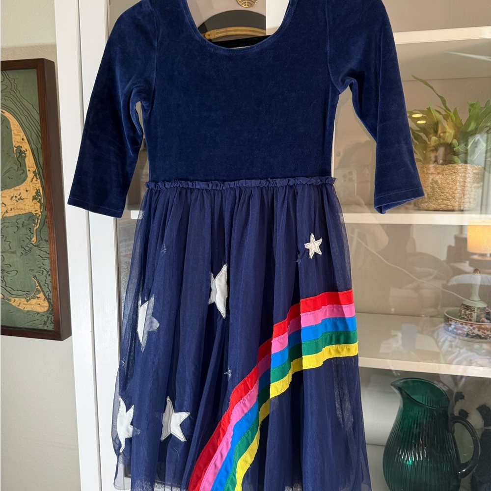 Mini Boden Navy Blue Girls Top